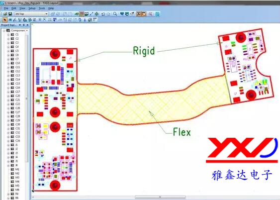 圖 4：剛性/柔性<a href=http://www.a68a.com/ target=_blank class=infotextkey>電路</a>板允許最大限度地利用可用空間